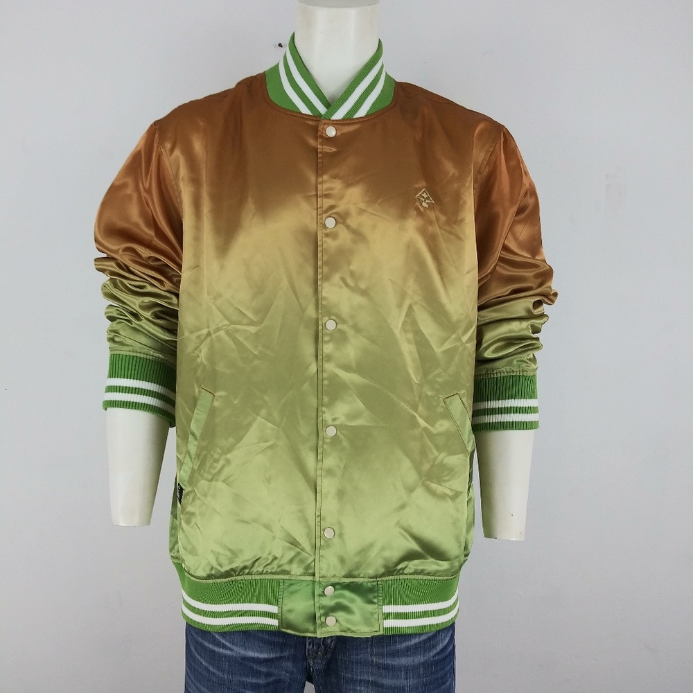 LRG two tone men's bomber jacket